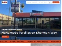 Website Screenshot MINA'S TACOS
