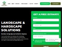Website Screenshot Alvarado's Landscaping