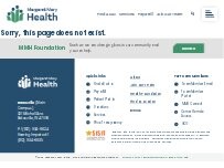Website Screenshot Margaret Mary Occupational Health & Wellness Center