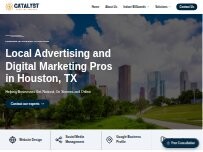 Website Screenshot Catalyst Digital Media