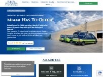 Website Screenshot Trinity Air Conditioning