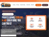 Website Screenshot Premier Strand Heating and Air