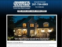 Website Screenshot Dunryte Electric Inc