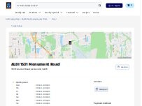 Website Screenshot ALDI