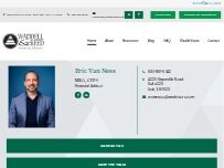 Website Screenshot Waddell & Reed Financial Advisors Eric