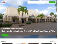 Website Screenshot Veracruz Restaurant