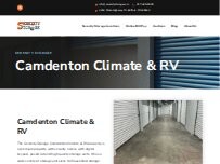 Website Screenshot Serenity Storage Camdenton Climate & RV