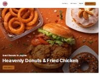 Website Screenshot Luke’s Donuts & Fried Chicken