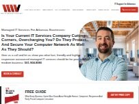 Website Screenshot Vital Technology Solutions