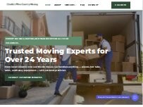 Website Screenshot Charlie's Wine Country Moving and Storage