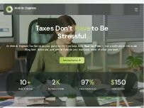 Website Screenshot Mobile Express Tax Service