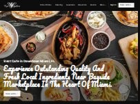 Website Screenshot Cafe Papillon