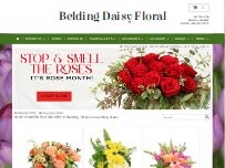 Website Screenshot Belding Daisy Floral