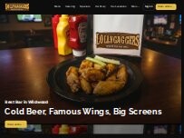 Website Screenshot Lollygaggers Sports Pub & Grill - Wildwood