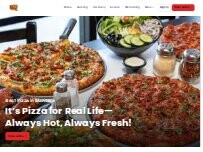 Website Screenshot Happy Pizza