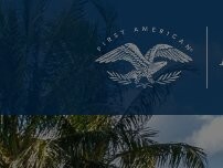 Website Screenshot First American Title Insurance Company