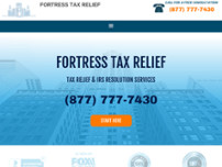 Screenshot for https://taxfortress.com