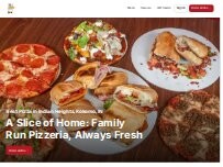 Website Screenshot Gabe's Pizza