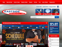 Eastside Automotive & Tire website screenshot