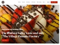 Website Screenshot The Village Diner & Pancake Factory