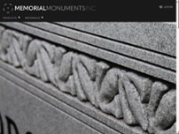 Mahoney Memorial Monuments website screenshot