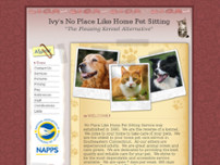 No Place Like Home Pet Sitters website screenshot