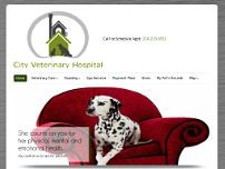 City Veterinary Hospital website screenshot
