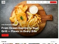 Website Screenshot Fish house market and grill