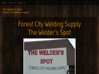 Forest City Welding Supply website screenshot