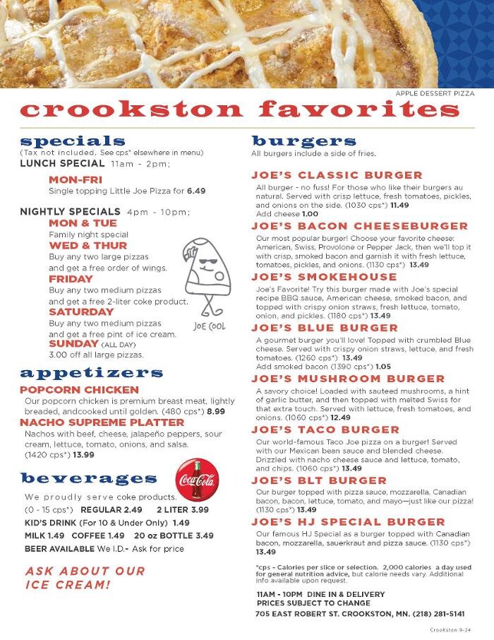 Images Happy Joe's Pizza & Ice Cream - Crookston