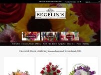 Website Screenshot Segelin's Florist & Flower Delivery