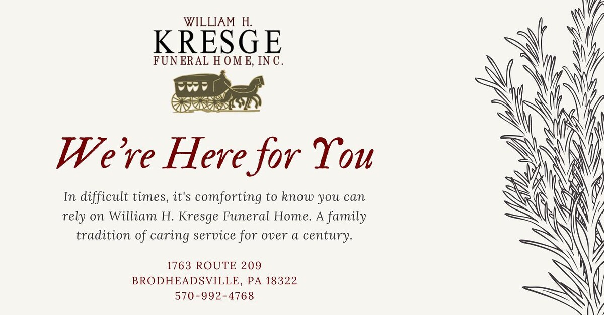Images William H. Kresge Funeral Home, Inc.