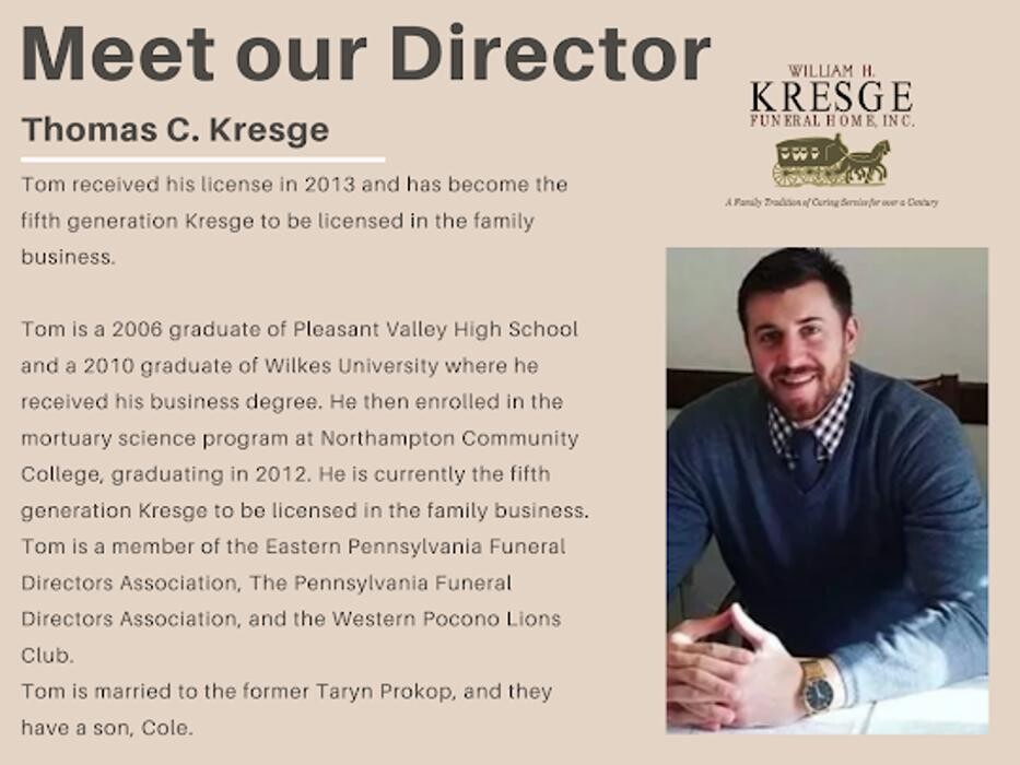 Images William H. Kresge Funeral Home, Inc.