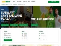 Website Screenshot Subway