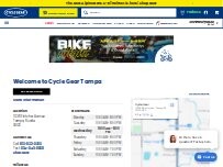 Website Screenshot Cycle Gear