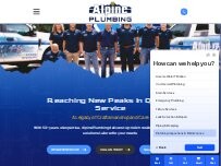 Website Screenshot Alpine Plumbing