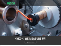 Hykon Manufacturing website screenshot