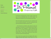 It's Personal website screenshot
