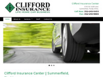 Clifford Insurance Center, Inc. website screenshot