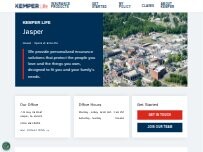 Website Screenshot Kemper Life
