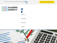 AccountAbility Specialists Inc. website screenshot