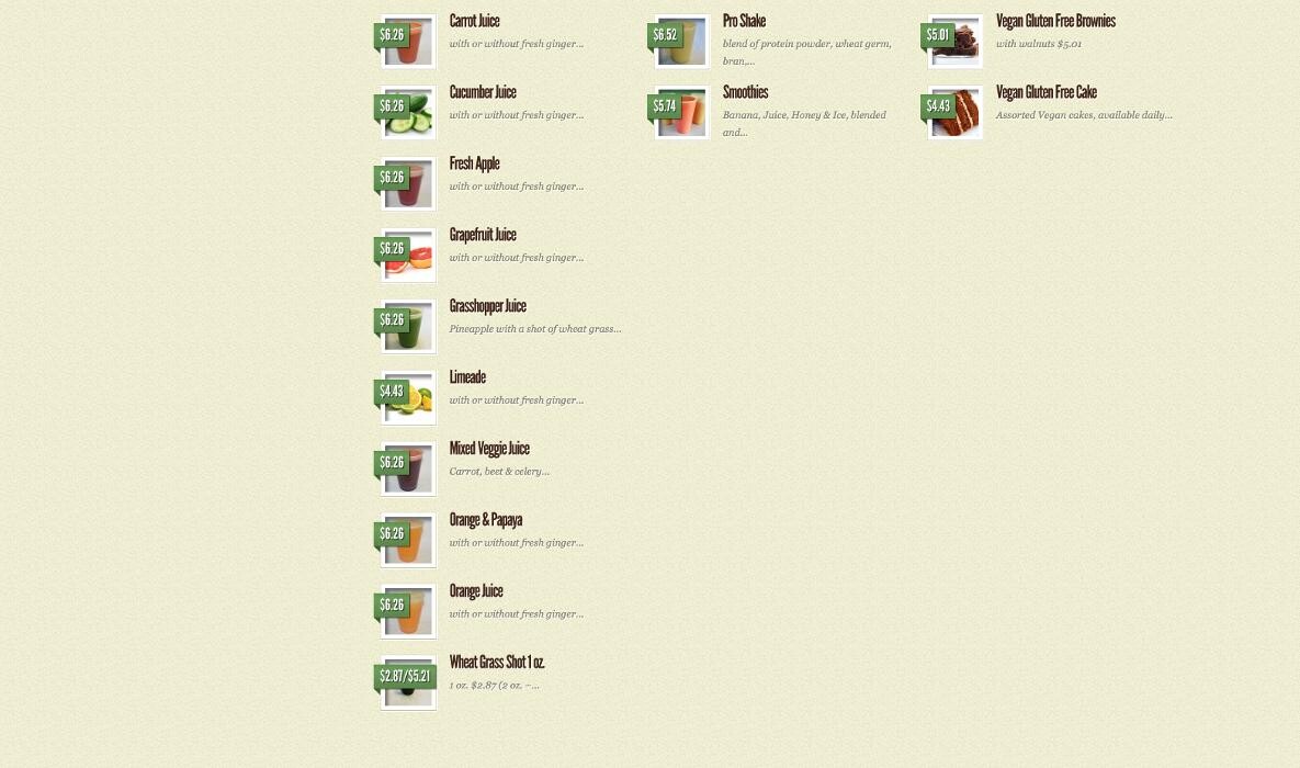 Images The Last Carrot - smoothies, fresh juices, healthy fare, vegetarian friendly