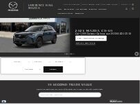 Website Screenshot Lawrence Hall Mazda