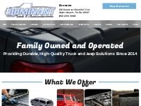Website Screenshot Dominant Truck Accessories