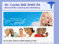 Hill Curtis B DMD website screenshot