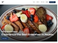 Website Screenshot Wild Berry Cafe Naples