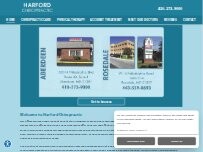 Website Screenshot Harford County Chiropractic