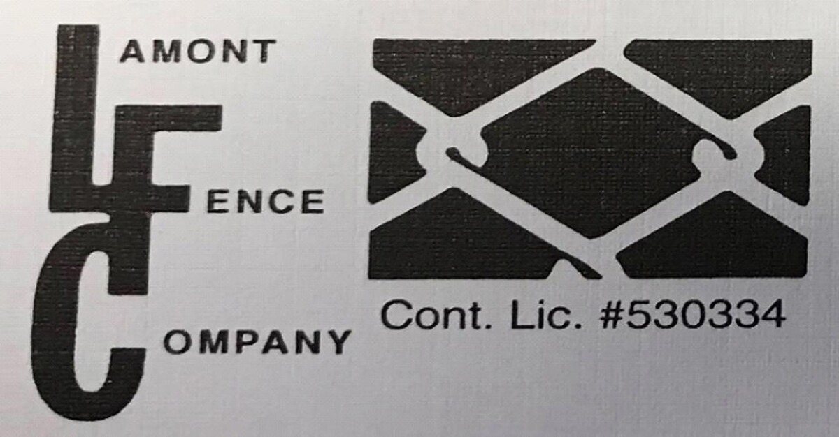 Lamont Fence Company Logo