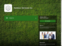 Outdoor Services Inc website screenshot