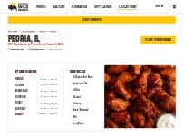 Website Screenshot Buffalo Wild Wings